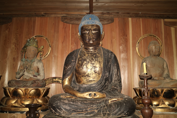 樺八幡神社　阿弥陀如来坐像
　（丈六の坐像）